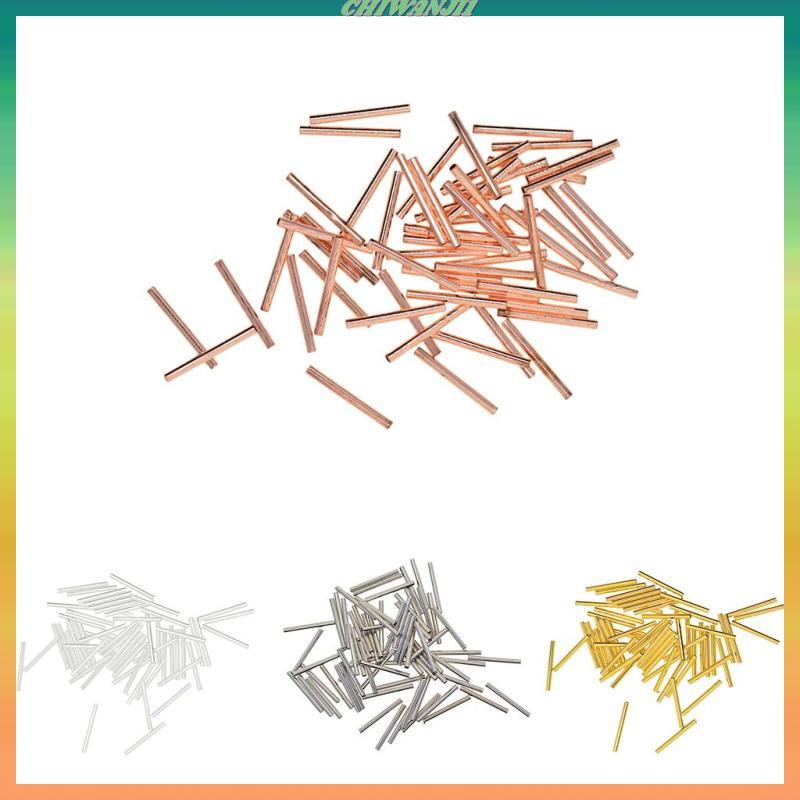 หลอดทองแดงยาวตรง ขนาด 50x20 มม., สวารOV 1.8 มม. สำหรับงานประดิษฐ์และตกแต่ง