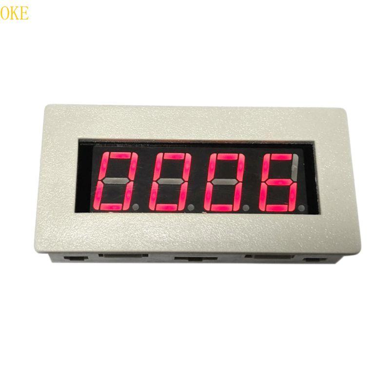 OKE Trigger Counter โมดูล Accumulator 4-Bit 0 56in Digital Tube Display สําหรับกรณีสําหรับ DC5V 12V 