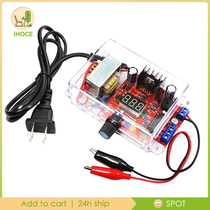 [Ihoce] LM317 ชุด DIY บอร์ด PCB ชุด DIY อิเล็กทรอนิกส์สําหรับผู้เริ่มต้นสํานักงานอุตสาหกรรม