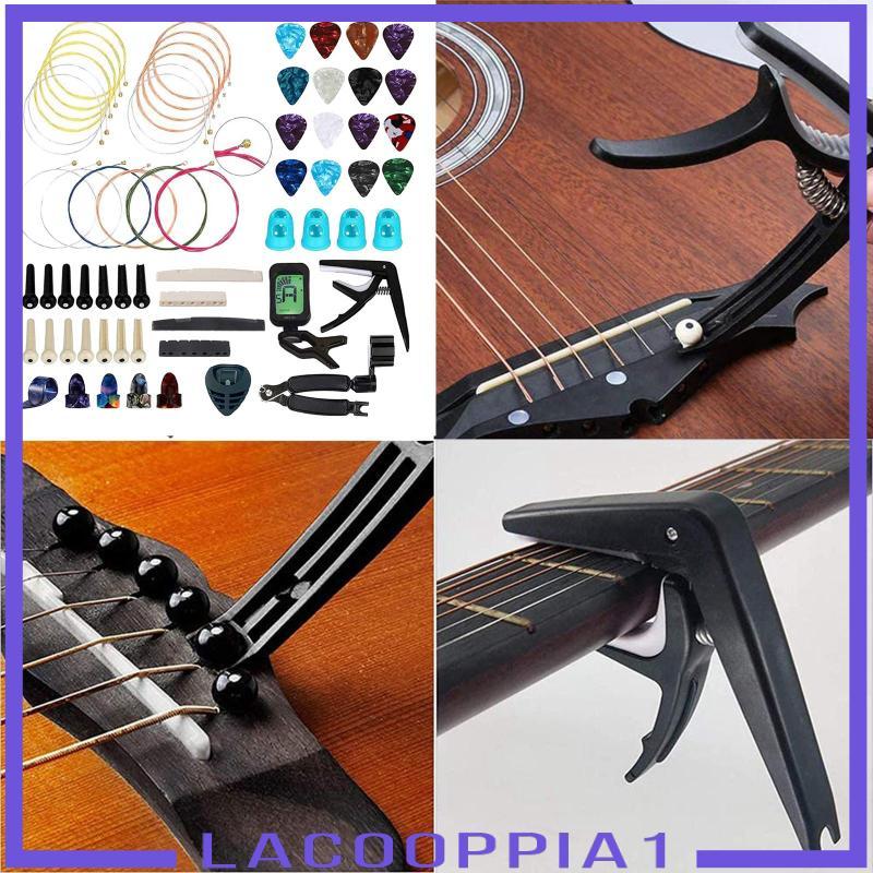 [Lacooppia1] 66x Guitar Bridge Pin String Peg, Pick Bridge One Pin Puller Guitar ACC
