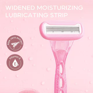 Oni Disposable Razor 2pcs #Pink โอนิ มีดโกนแบบใช้แล้วทิ้ง สีชมพู.