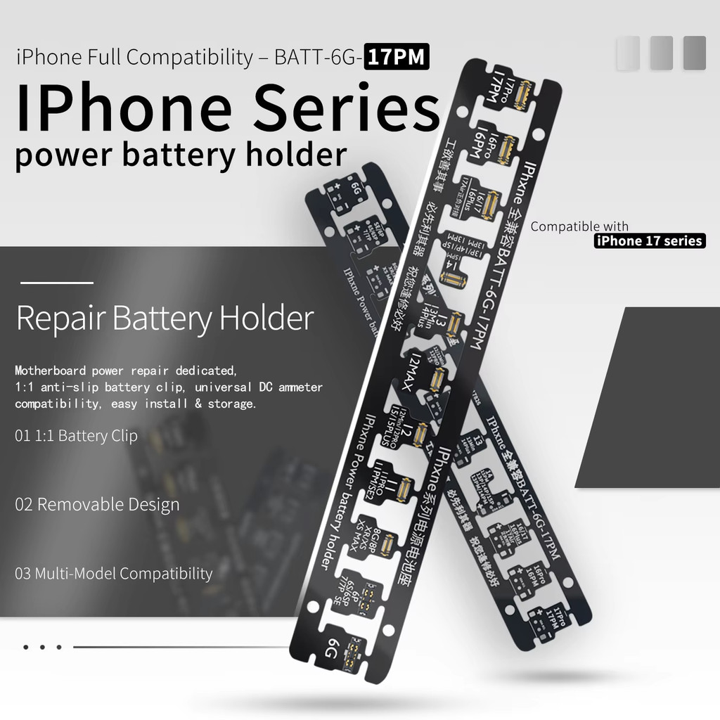Wl หัวเข็มขัดเชื่อมต่อแบตเตอรี่ พาวเวอร์ซัพพลาย DC BATT-V1 สําหรับ IPhone 6 7 8 X 11 12 13 14ProMax