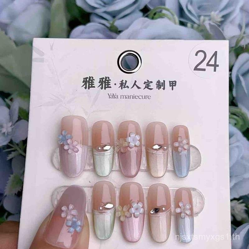 2025new summer [R24] hand nail art