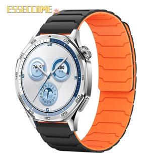 ESSECCOME สายรัดแม่เหล็ก, ซิลิโคนปรับวง, แฟชั่น 20/22 มม. สร…