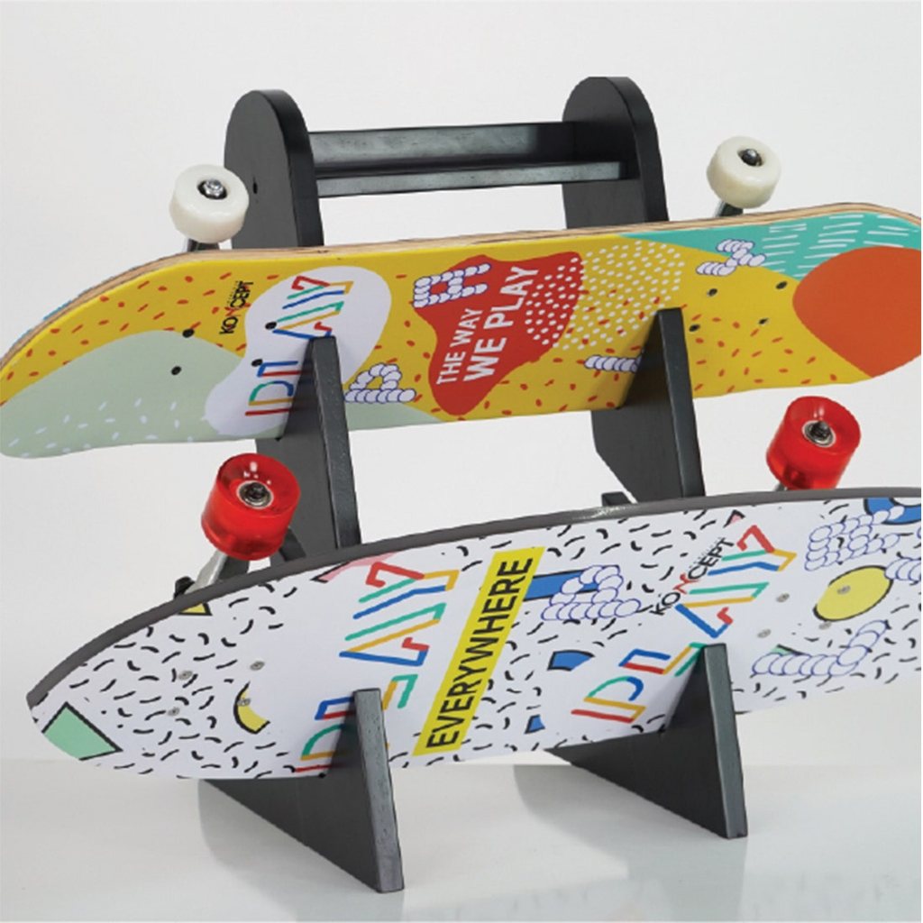 Koncept Furniture ของตกแต่งอื่น ๆ KC-PLAY รุ่น SURFER สีดำ (30x35x55 ซม.)  แบรนด์ KONCEPT FURNITURE