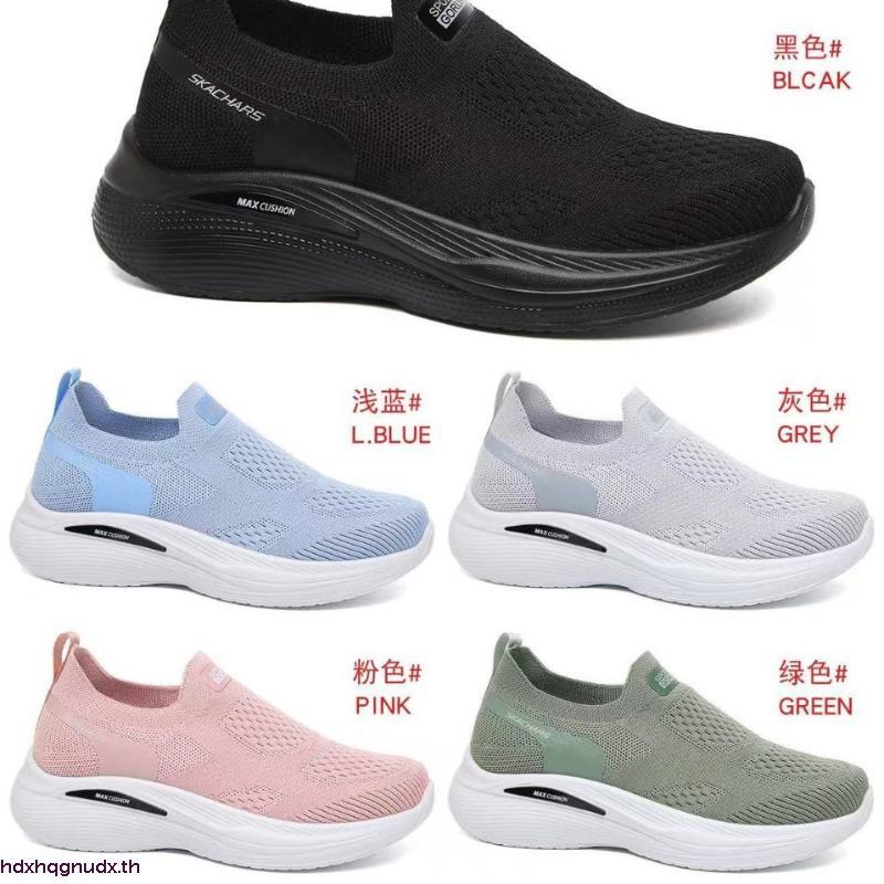 สเก็ตเชอร์ส รองเท้าผู้ชาย Men p-Ins GOwalk 8 Pelayo Walking Shoes - 216784-BBK Air-Cooled Goga Mat
