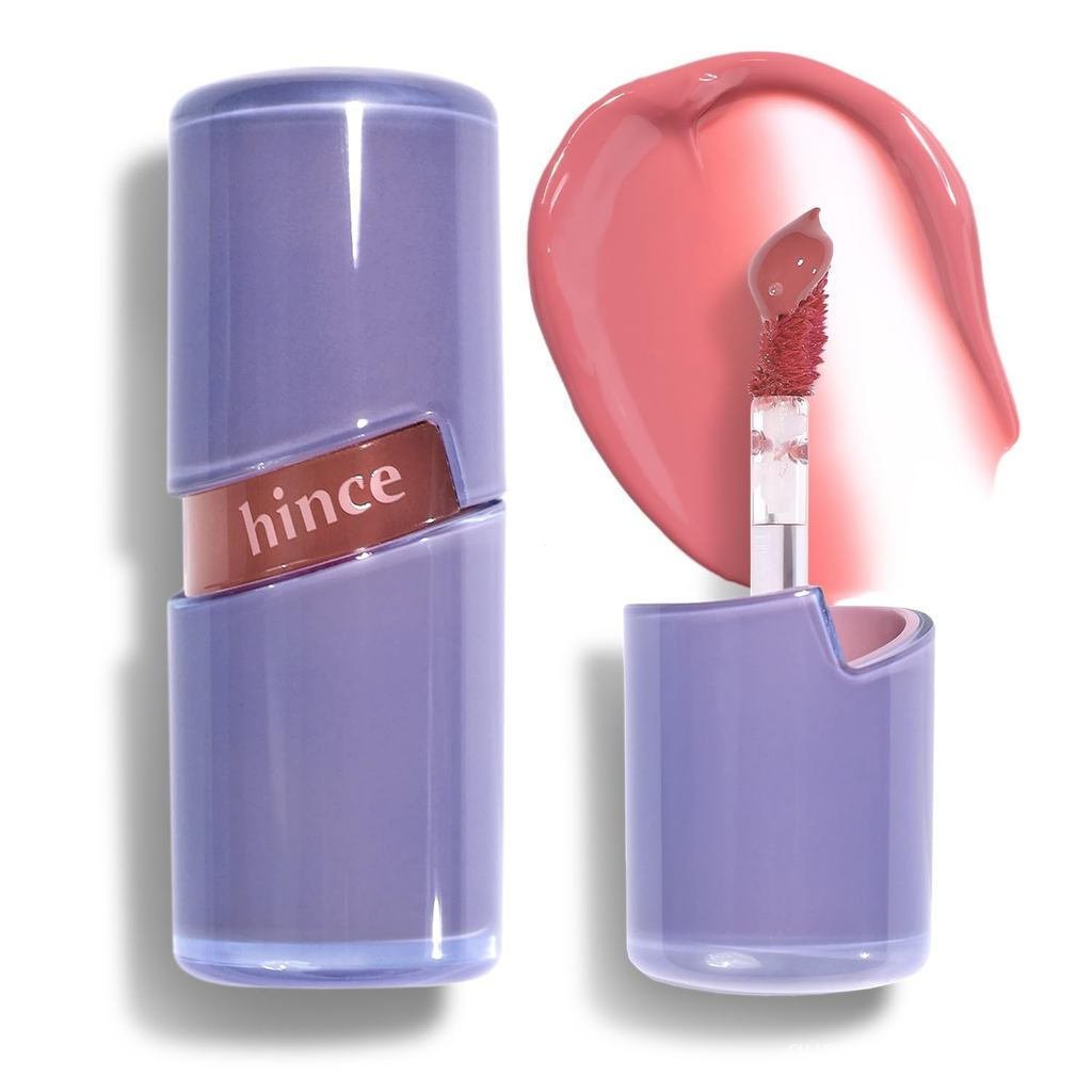 HINCE Raw Glow Lip Tint - Stain Glazed, Gloss Dewy Lip Gloss, Non Sticky & Long Wearing for Natural 
