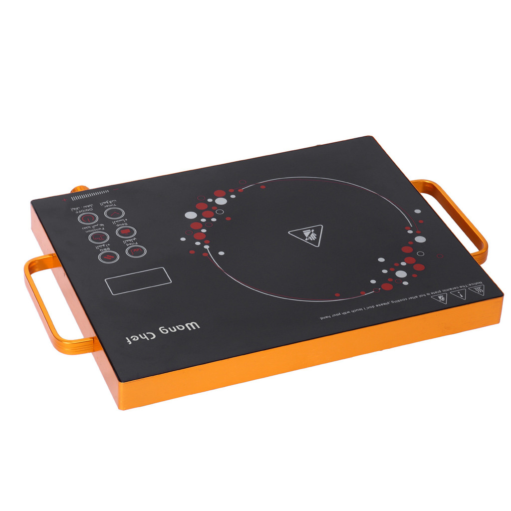 เตาไฟฟ้า 3500W แบบเดี่ยว ระบบแสงความร้อน 220V แบบยุโรป ใช้เป็นเตาแม่เหล็กไฟฟ้าและเตาไฟฟ้า