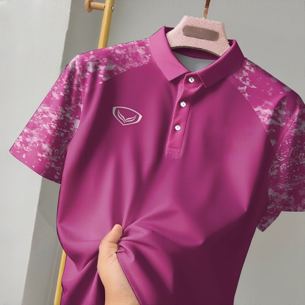 เสื้อโปโลลายไทย พิมพ์ลายสวยงาม ระบายอากาศดี มีหลากหลายสีให้เลือกทั้งชายและหญิง