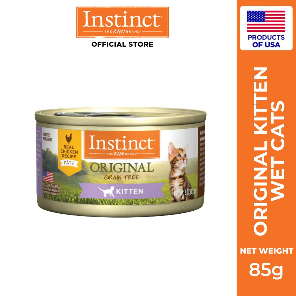 Instinct Original Kitten Chicken Dry Cat 454g