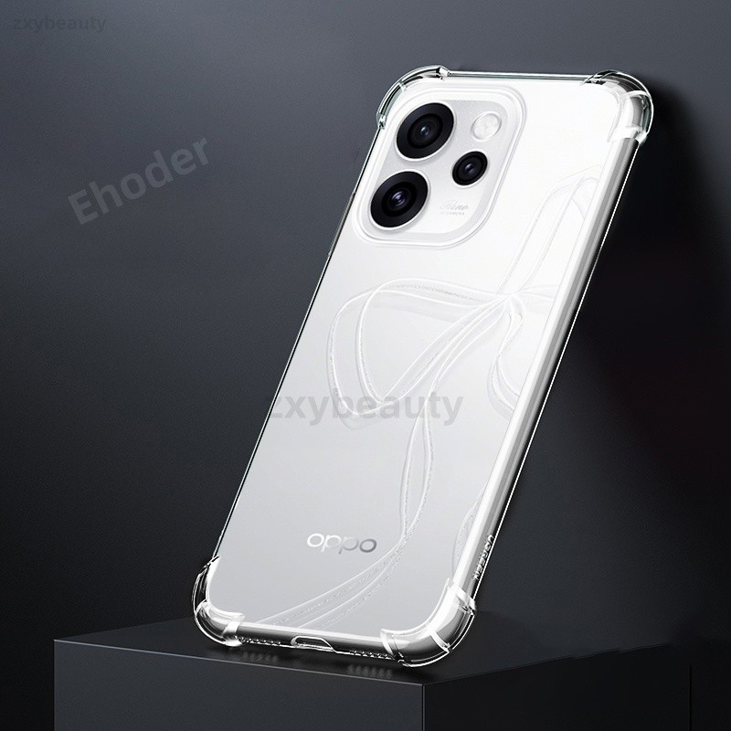 สําหรับ OPPO Reno 16 15 Pro Max 14 13 14F 13F 15Pro 15F 16F 5G 4G กรณีใสป้องกันปลอกสําหรับ Reno16 16