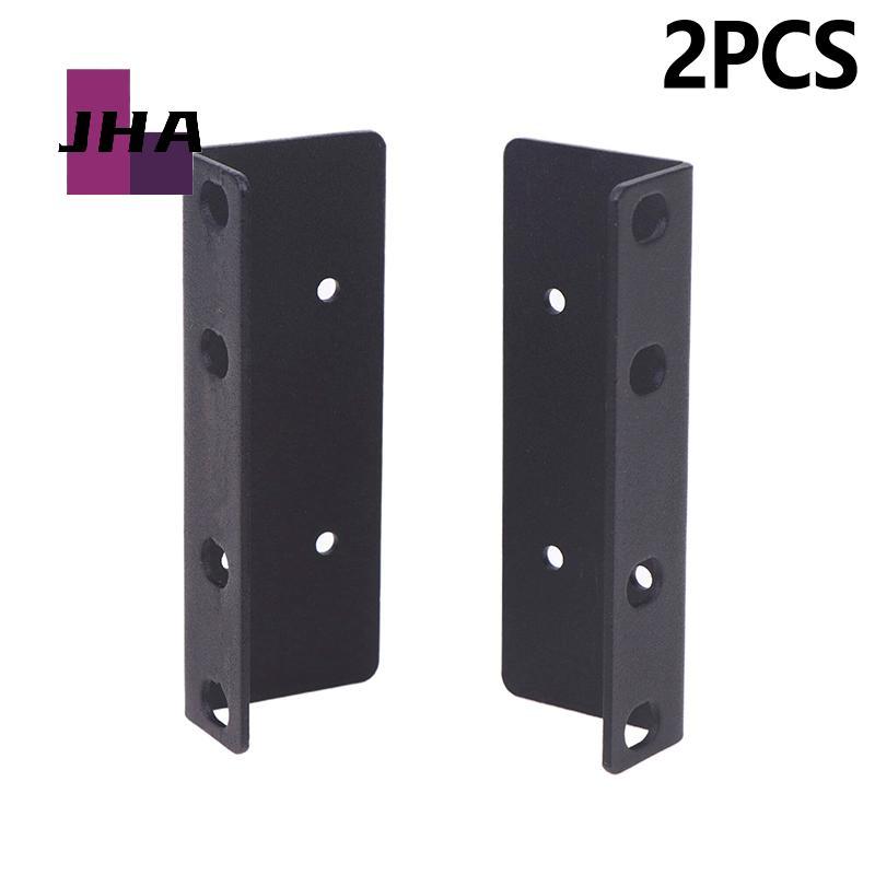 [JHA] เครื่องบันทึกวิดีโอฮาร์ดดิสก์ชั้นวางหูฟังหูสลักเกลียว Rack Mount Bracket Kit สําหรับ 1U/1.5U/2