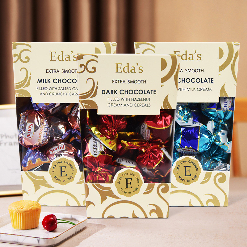 Aidas World แซนวิชช็อกโกแลต.Dark Chocolate with Cocoa กล่อง 126g