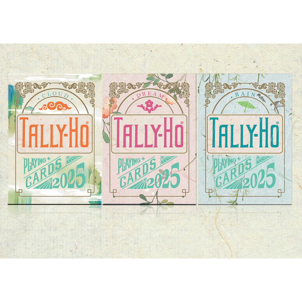 【Tallyho】สะสมไพ่ Cloud Dream Rain cards by Tallyho cardistry magic cards prop
