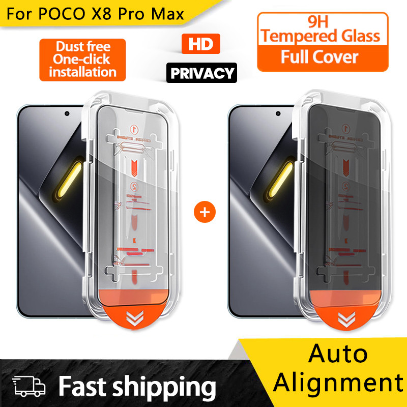 สําหรับ Poco X8 Pro Max ป้องกันหน้าจอสําหรับ Xiaomi Poco C85 C85x X8 F8 F7 Pro Ultra HD ความเป็นส่วน