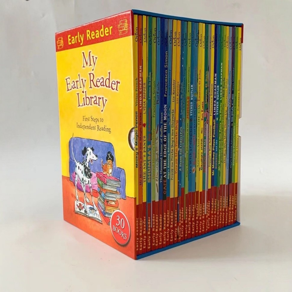 early儿童盒装文30reader Flarnlibrary 启my少儿书