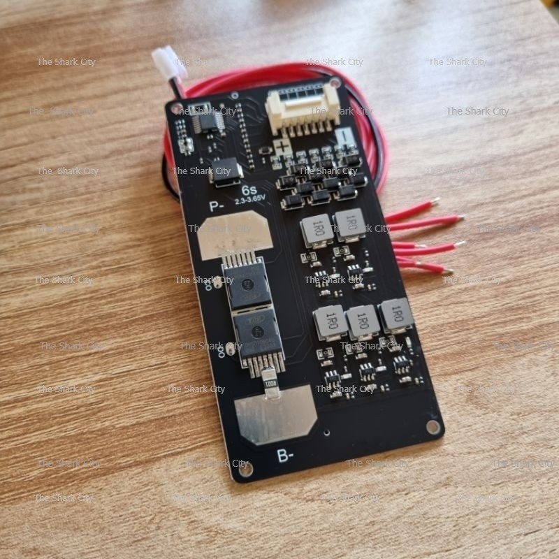 BMS 6s 30ah.+ Active Balance 1.5ah.ในตัว ETA3000 (สำหรับแบตแพ็ค LiFePO4 19.2-21.9v.)