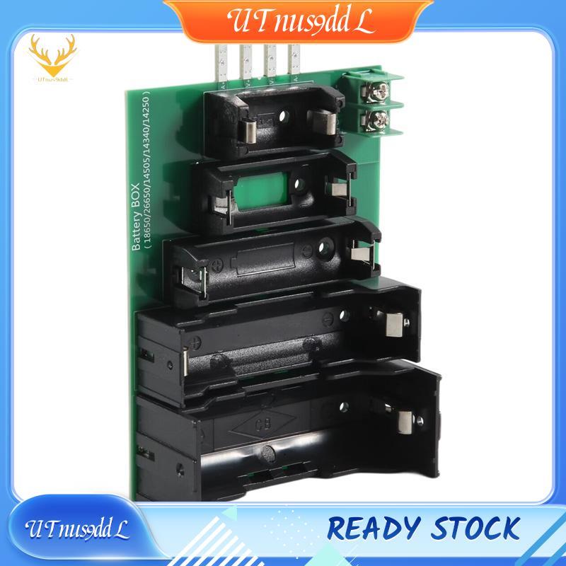 [UTnus9ddL] เคสทดสอบแบตเตอรี่ 4 & 2 สาย Terminal 18650 26650 14505 14340 1425 แบตเตอรี่ผู้ถือทดสอบกล