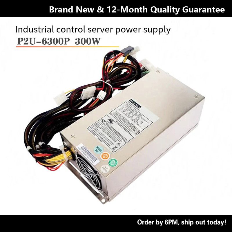 Yanhua P2U-6300P (ROHS) พร้อมเครื่องควบคุมอุตสาหกรรม-5V 2U Server Power Rated 300W