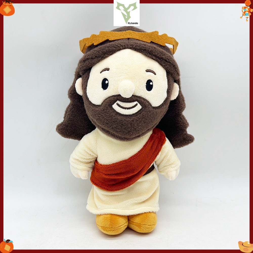 Rytanda ตุ๊กตานุ่มอาหรับพระเยซู Maria ตุ๊กตาของเล่น Bible Maria พระเยซู Plushy ตุ๊กตาอาหรับรูปน่ารักพระเยซู Plushie เด็กคู่ Exchanging คริสต์มาสแฟนของขวัญ