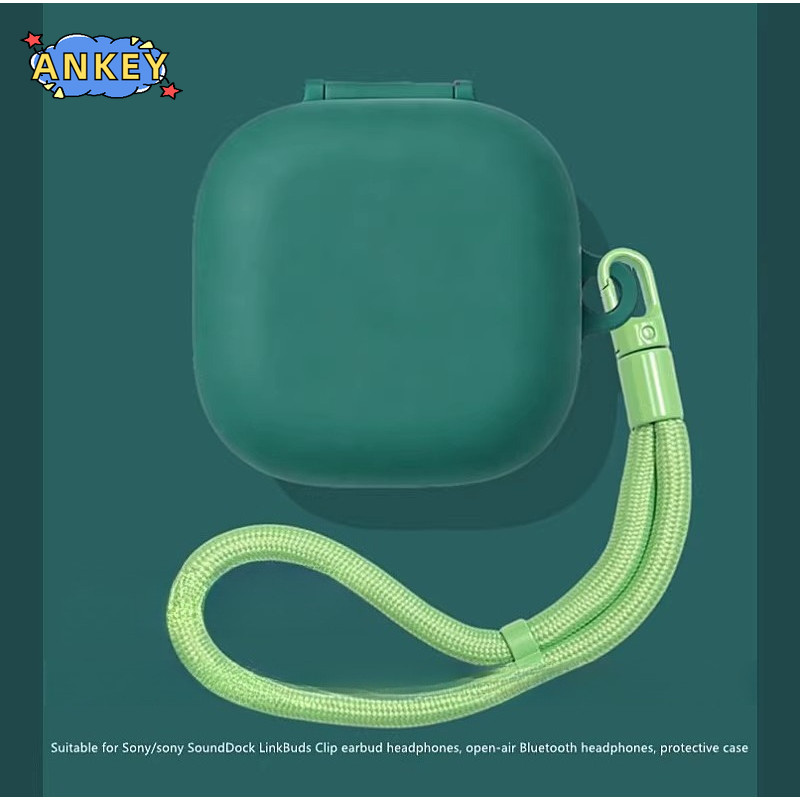 Case for Sony LinkBuds Clip (WF-LC900) Protective Case Nylon Lanyard Soft Cover Shells Washable Housing Anti Dust Sleeve Hand Rope Strap Accessories ราคา ถูกที่สุด ดีลบีเคเค แกลเลอรีภาพที่ 6