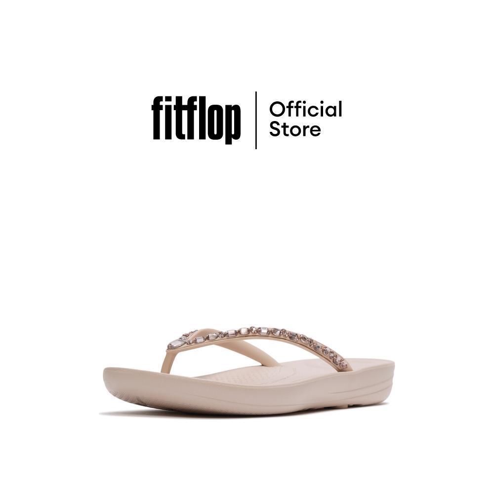 FITFLOP iQUSHION MULTI-CRYSTAL F/F รองเท้าแตะผู้หญิง รุ่น JC8-D46 สี PINK