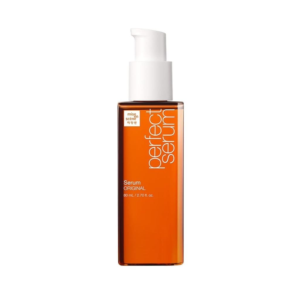 Mise En Scene Perfect Serum Original - Heat Protectant Hair Oil for Frizzy & Dry | Argan Oil | Visib