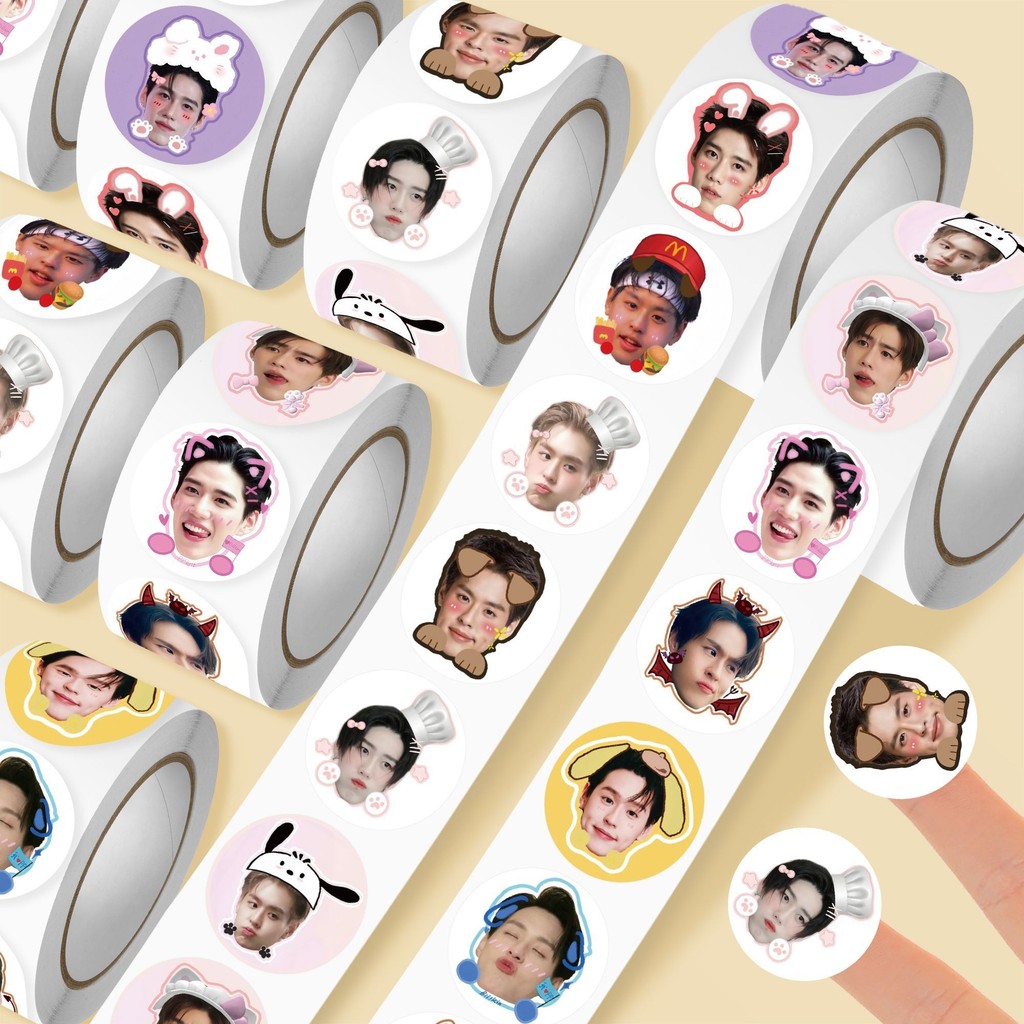 2,000 สติ๊กเกอร์ BKPP Graffiti Big Head Roll Stickers Billkin Lin Yikai High-Value BL Double สติ๊กเก