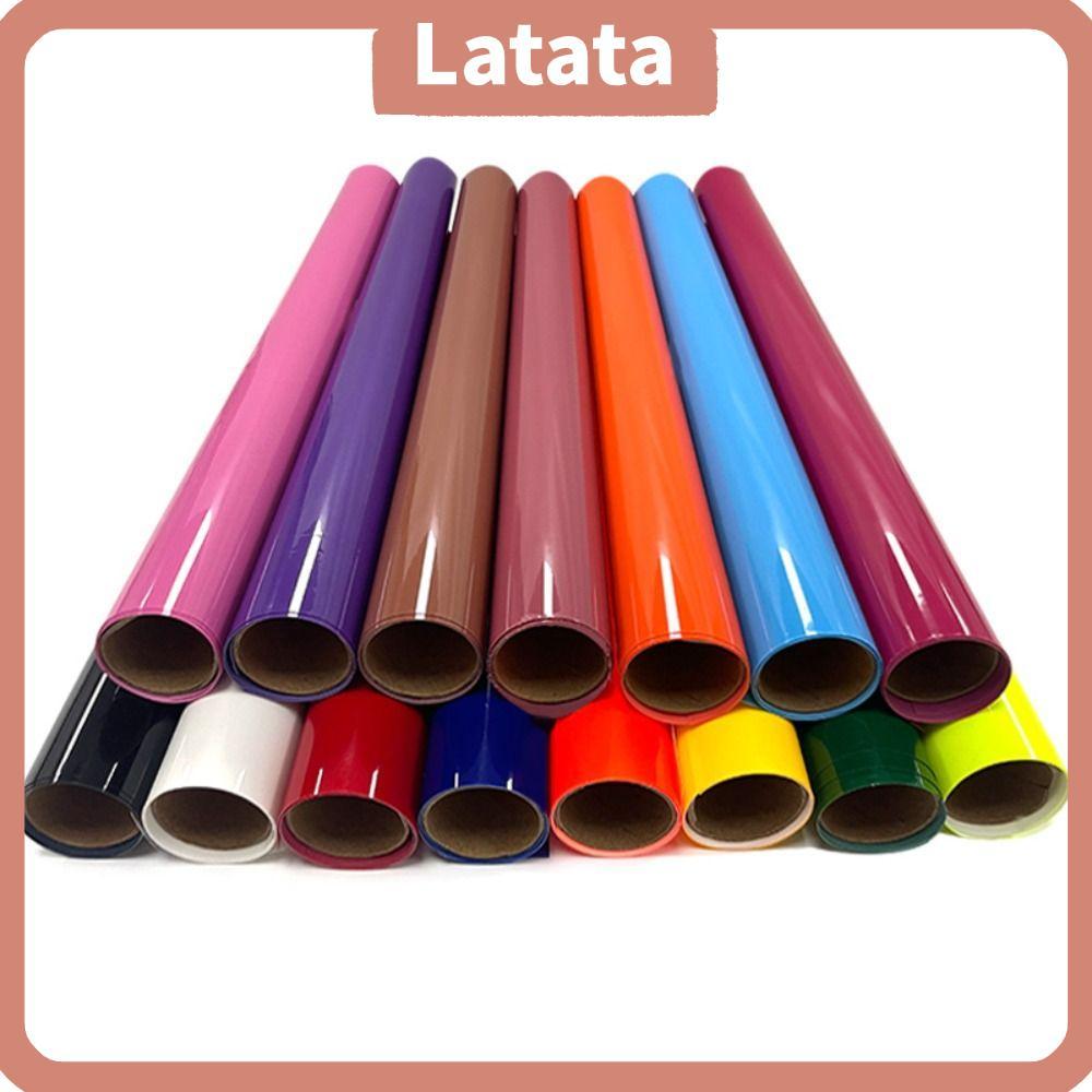 LATATA Heat Transfer, PU Transfer Puff, DIY Easy to Cut Vinyl Press