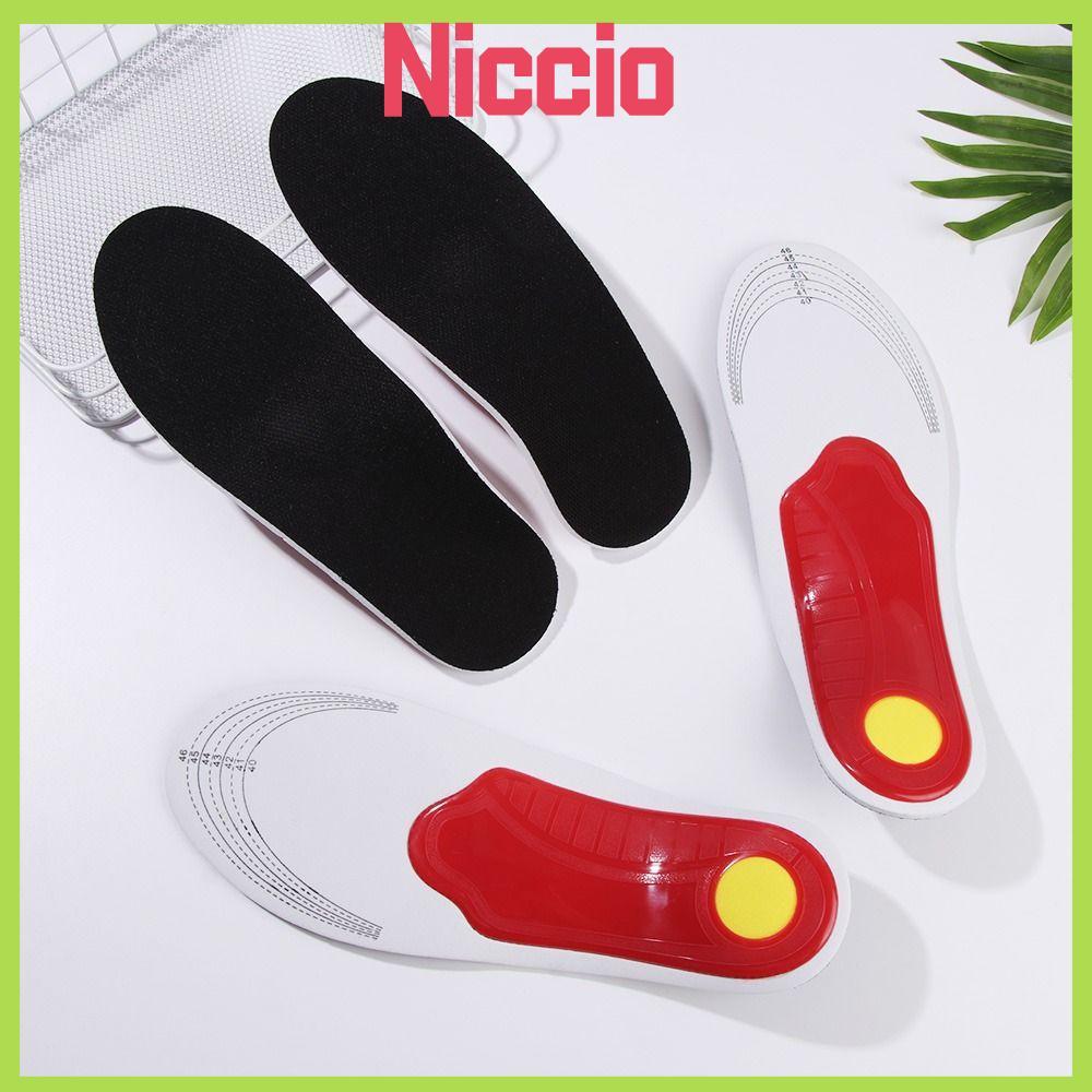 NICCIO 1 คู่ Arch Support Insoles ปวดเท้าแบนหลังส้น Insoles