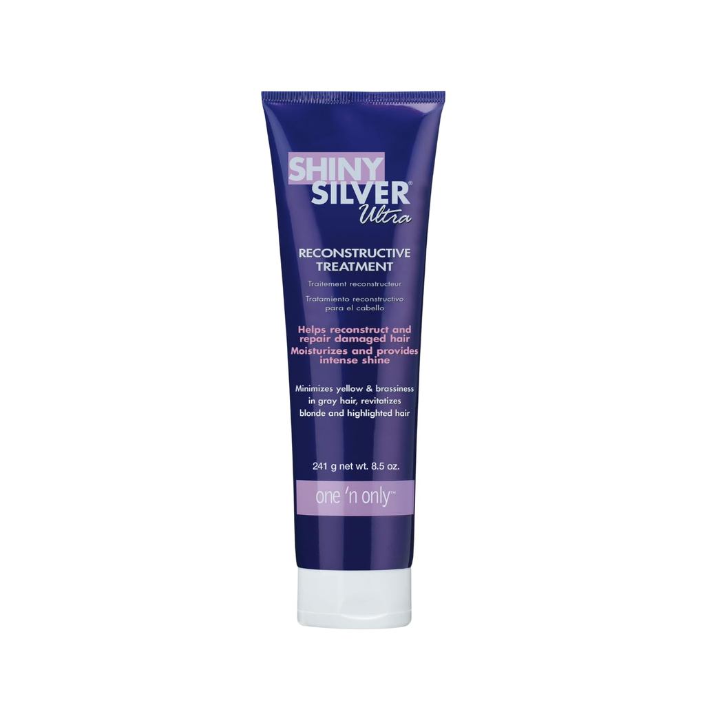 One n Only Shiny Silver Deep Conditioning Hair Mask - Hydrating Treatment สําหรับผมสีบลอนด์สีเทาฟอกข