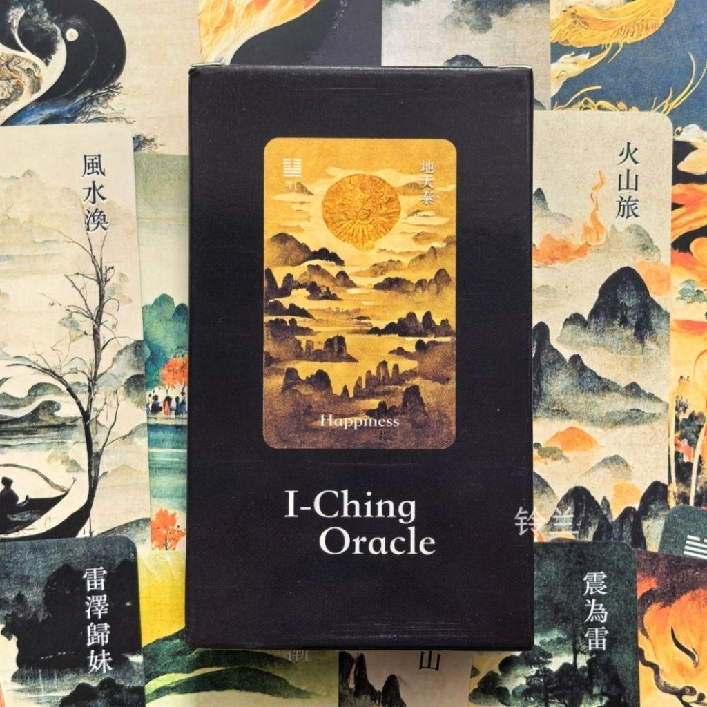 คุณเฉิง ที่ต้องการ!I-Ching Oracle Edition I-Ching Second Edition Oracle Card สไตล์จีน 64 Trigram การ