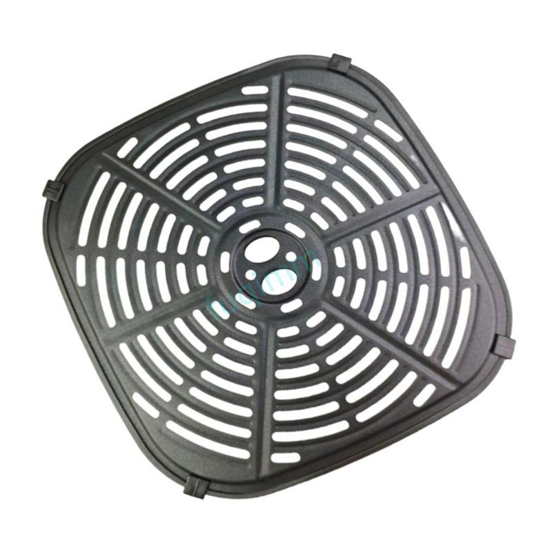 FQMM โลหะ Air Fryers แผ่น Liners 6QT โลหะ Air Fryers Pad เหล็กคาร์บอน Air Fryers Pans