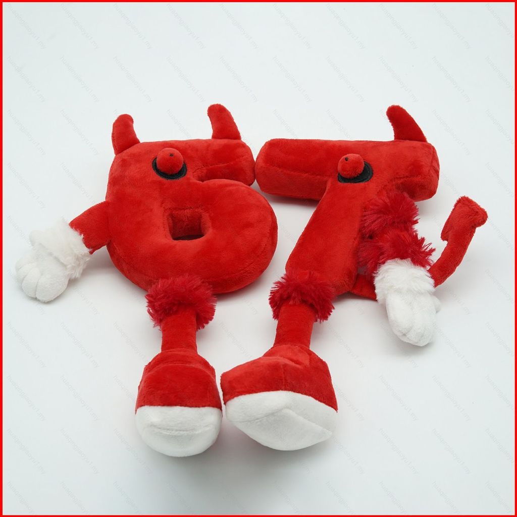 HQ Roblox ขโมย Brainrot jandel Plushie Red Devil Edition เกม สินค้าตุ๊กตาผ้าฝ้าย