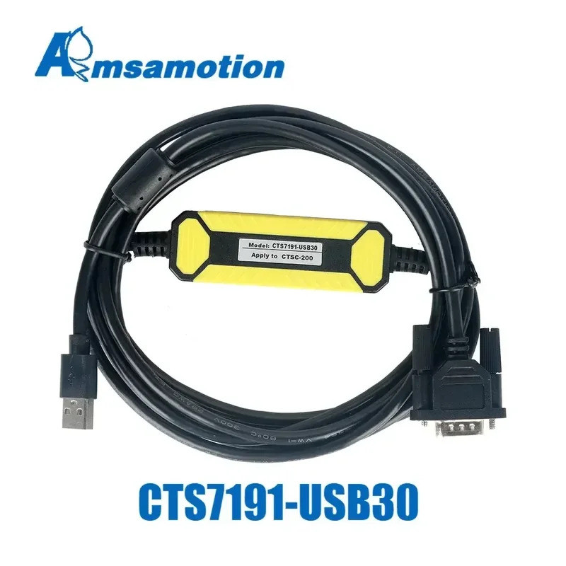 สายการเขียนโปรแกรมสําหรับ CO-TRUST CTS7 191-USB30 CTSC-100 /200 CPU Hexin PLC CTS7191 USB to DB9 ดาว