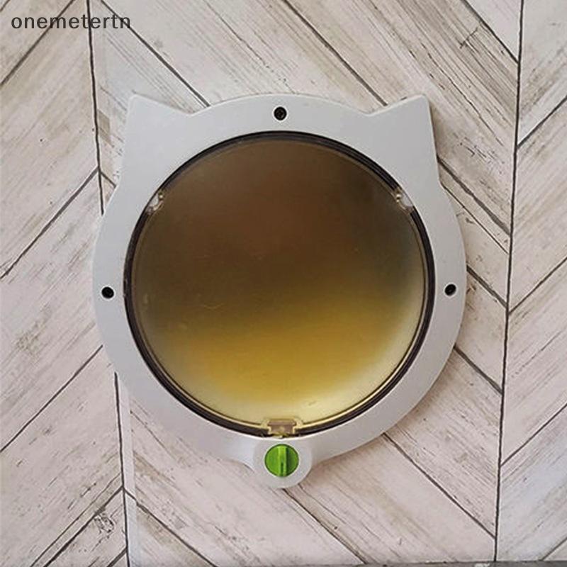 Oyr Cat Flap ประตูแมวน่ารัก แม่เหล็ก 4 โหมด อัตโนมัติ พลาสติก สําหรับประตูภายนอกภายใน