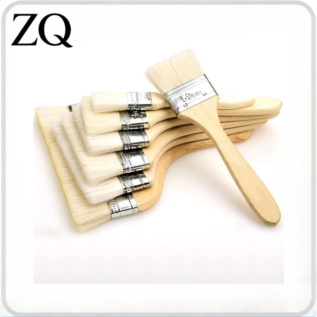 T0020 แปรงทาสี แปรงทาสีบ้าน ขนาด 1 นิ้ว 2 นิ้ว 3 นิ้ว 4 นิ้ว (PAINT BRUSH 1" 2" 3" 4") ราคาถูกส่งตรง