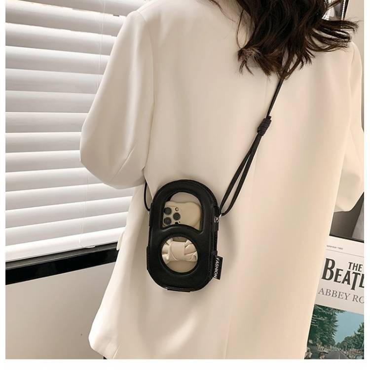 Creative Small Bag Female Trend Fashion Texture Niche Mobile Phone Messenger Bag