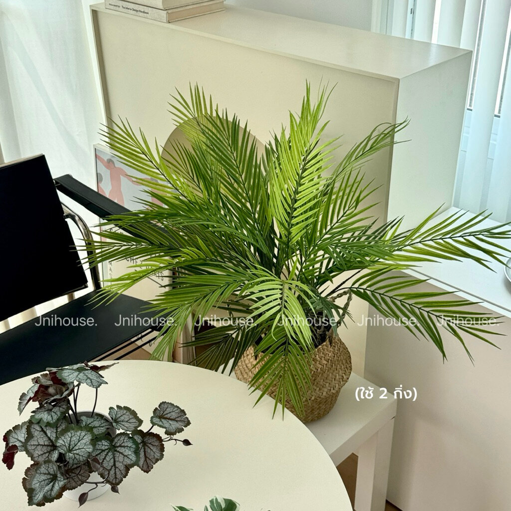 [พร้อมส่ง] Jnihouse : กิ่งปาล์มประดิษฐ์ 60 cm