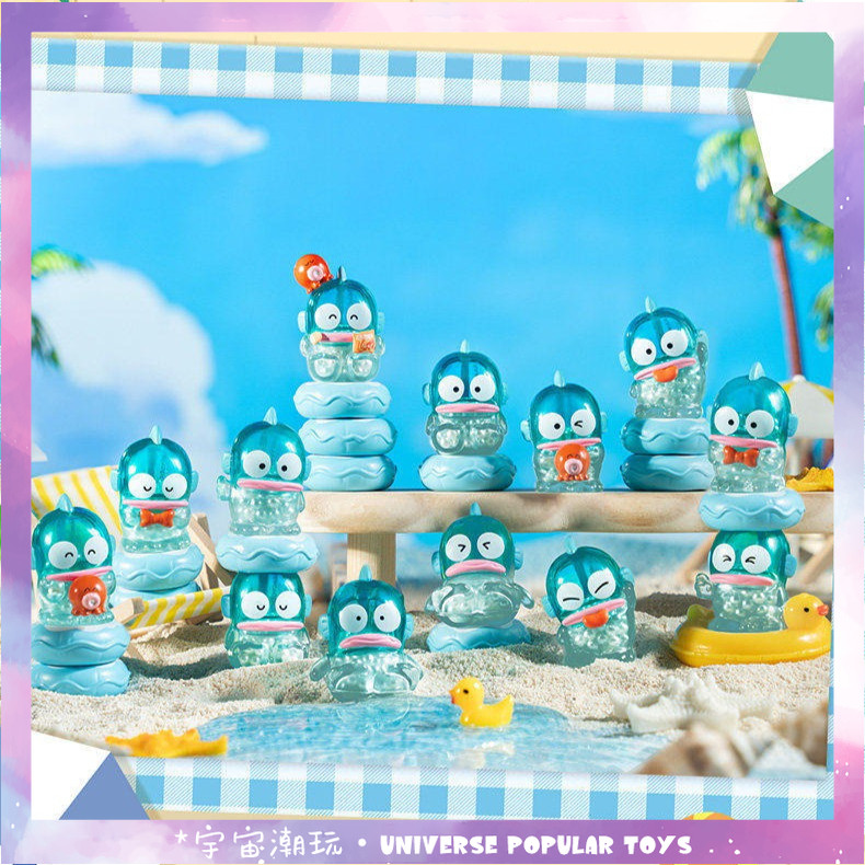 ★เล่นอินเทรนด์ของจักรวาล★ Box Box Play ของแท้ Mermaid Hanton Fake Series Jenga Mermaid Ugly Fish Jen