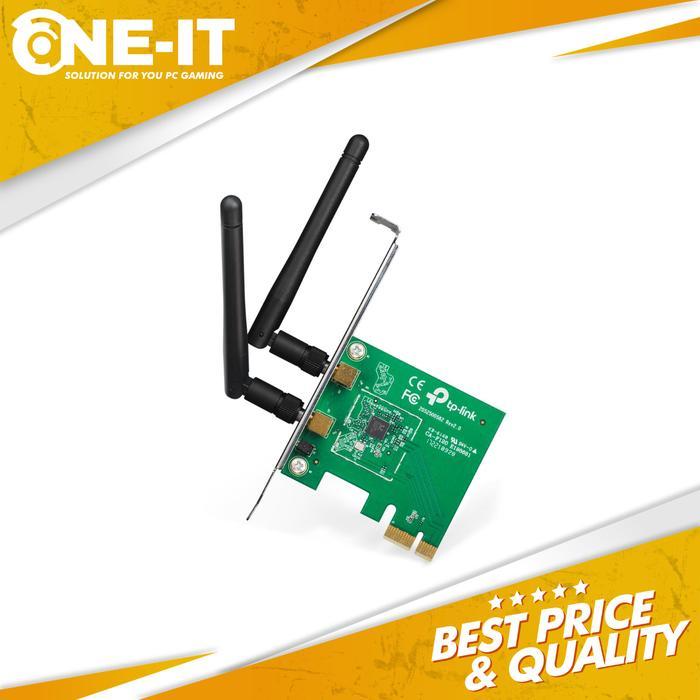 TP-Link TL-WN881ND PCIe WiFi Adapter 300Mbps 2 เสาอากาศตั้งโต๊ะ
