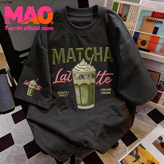 COD✅ (จัดส่งในกรุงเทพฯ) MAO Shop ❗ เสื้อยืดลายเกาหลี ดีไซน์ทันสมัยมีลายพิมพ์ ผ้าความรู้สึกถ่ายเทอากาศได้ดี oversized