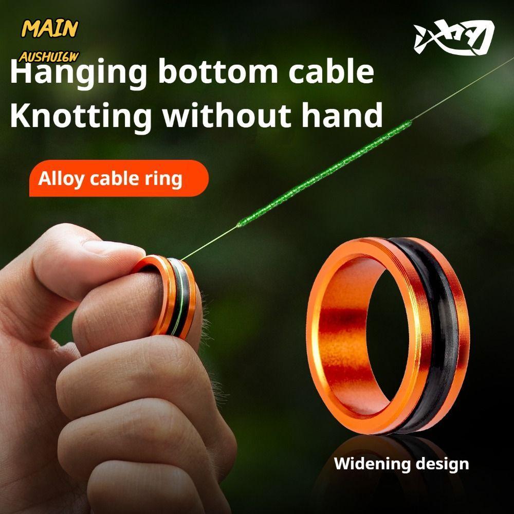 MAINAUSHUI6W Fishing Reel กระชับเครื่องมือ,โลหะผสม Anti-slip Fishing Line Puller Knotting อุปกรณ์,ทนทานป้องกันมือ Fast Portable Line Dragger เครื่องมือตกปลา ราคา ถูกที่สุด ดีลบีเคเค