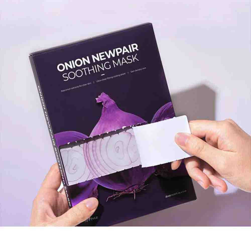 Isntree Purple Onion Mask Water Moisturizing Moisturizing 5Pcs/Box Apply Onion Face