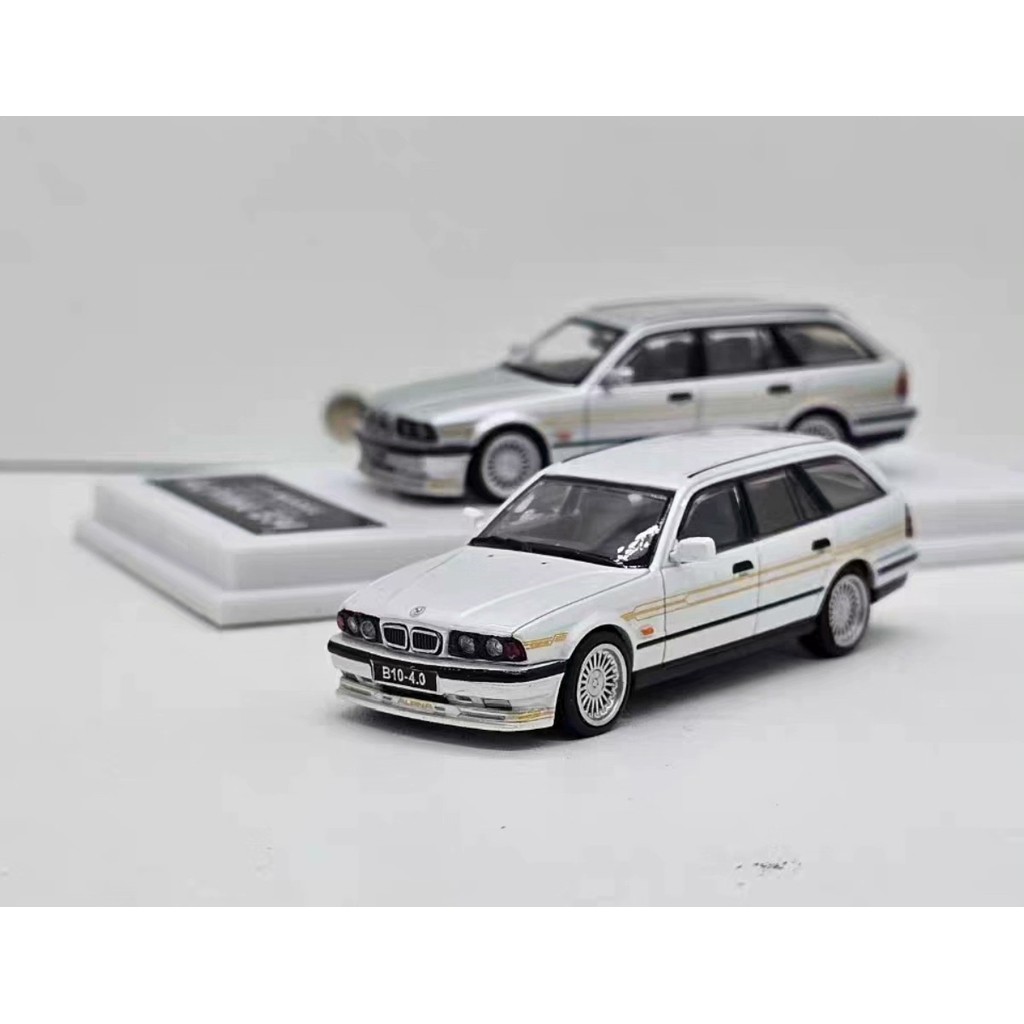 [คลังสินค้าพร้อม 1] 1/64JY BMW ALPINA E34 Station Car Tank Alloy Collection Model สี่สีที่มีอยู่