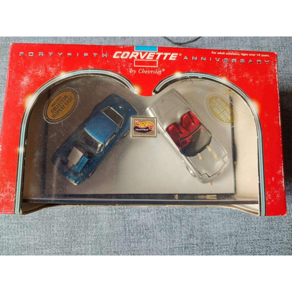 Hot Wheels 100% % 100% Chevlet Corvette Double Car Cover Corvette c2 Yellow Mink/Corvette c5 Chevorl