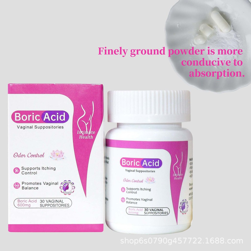 Yoni pops boric acid ช่องคลอด Suppositoriesacilet