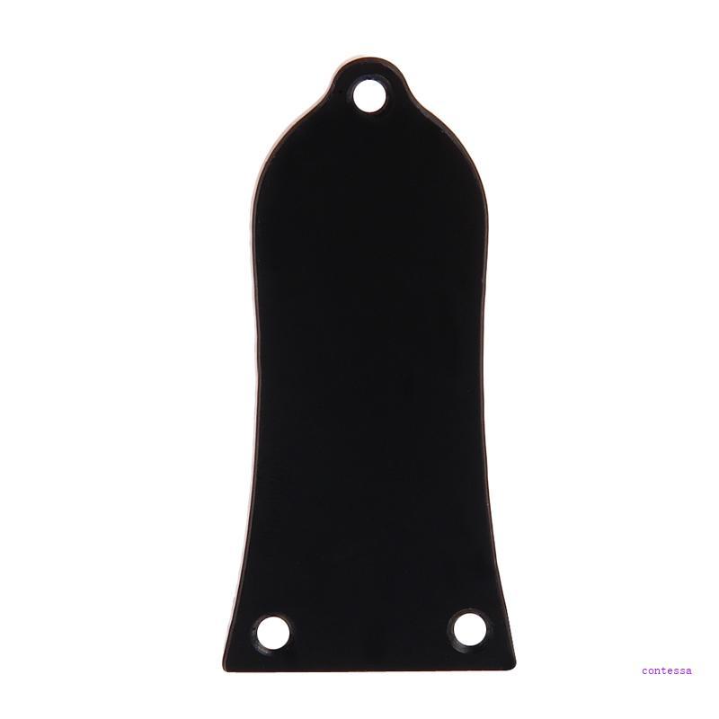 CON 3 หลุม Bell Shape พลาสติก Bell สไตล์กีตาร์ไฟฟ้า Truss Rod Cover สําหรับ Gibson