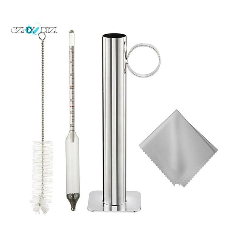GzhxdiiziMaple Syrup Hydrometer Kit Hydrometer สําหรับ Maple Syrup อุปกรณ์น้ําเชื่อม