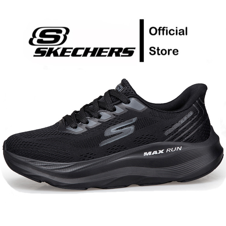 SKCEHERS Arch-Fit Man Casual Slip on รองเท้าผ้าใบผู้ชายกีฬาวิ่งเดินรองเท้ารองเท้าลําลองผู้ชาย skechers